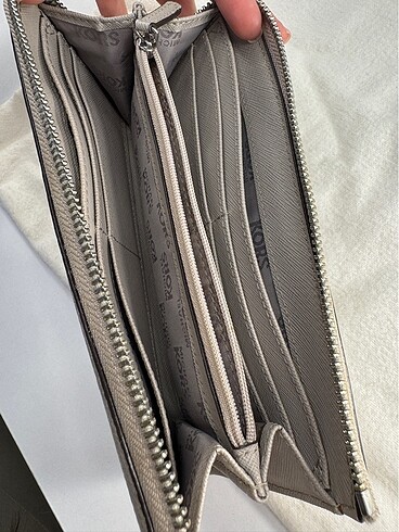 Michael Kors Krem Cüzdan - Görsel 5