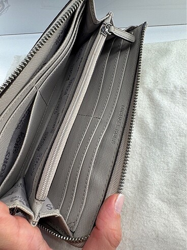 Michael Kors Krem Cüzdan - Görsel 8