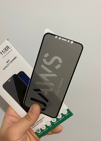 İPHONE 11/XR Mat Hayalet Seramik Ekran Koruyucu - Görsel 2