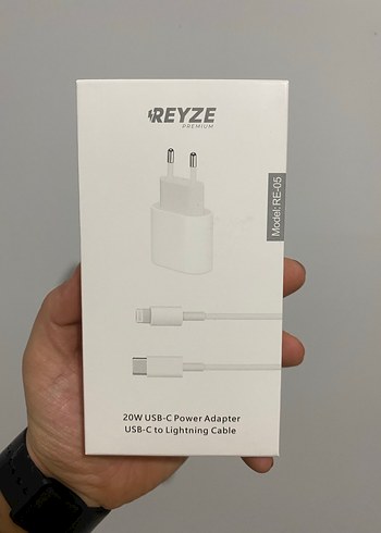 REYZE  İphone 20 Watt Hızlı Şarj Aleti Yeni Nesil - Görsel 2
