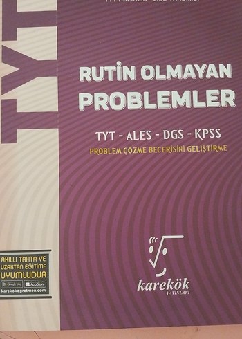 Rutin Olmayan Problemler Soru Bankası
