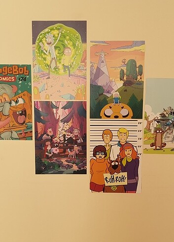 6'lı Çizgifilm poster - Görsel 3