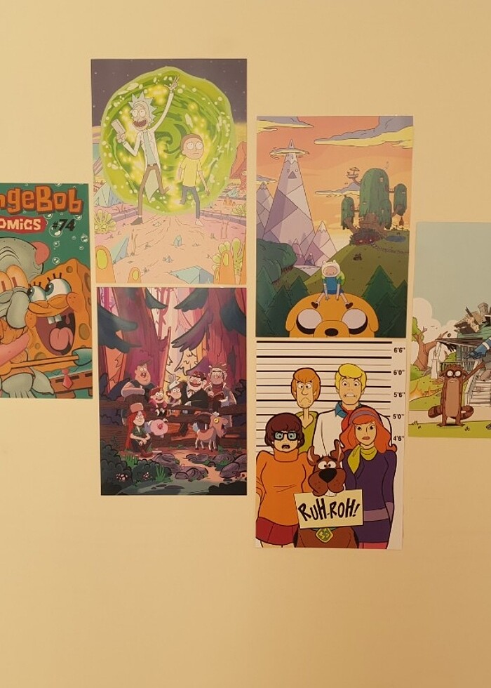 6'lı Çizgifilm poster - Görsel 3