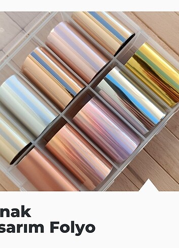 Tırnak Nail Art Tasarım Folyo 