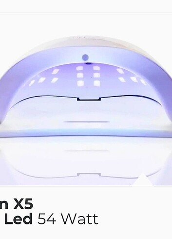 Sun x5 Uv Led Lamba 54 Watt 