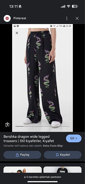 Bershka pantolon