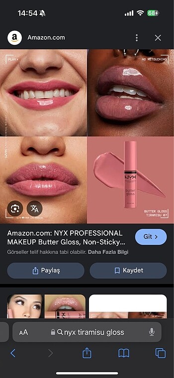 NYX Nyx gloss