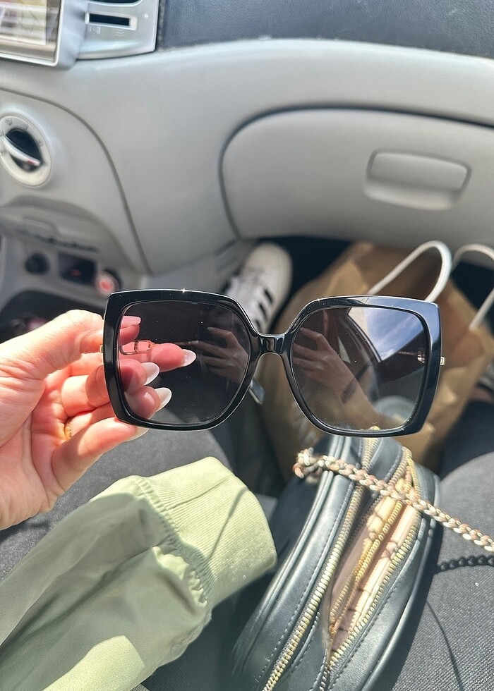 Burbery gözlük - Görsel 3