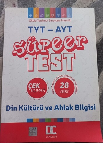 TYT-AYT Süper Test Din Kültürü Doğru Cevap Yayınları 