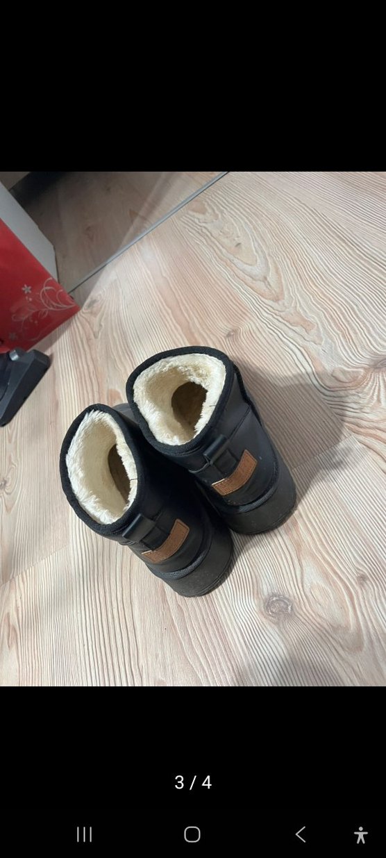 ERKEK BOT DERİ  İÇİ YÜNLÜ SICACIK TUTUYOR YAĞMUR GEÇİRMİYOR - Görsel 2