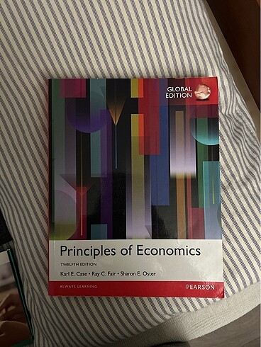Principles of Economics üniversite kitabı