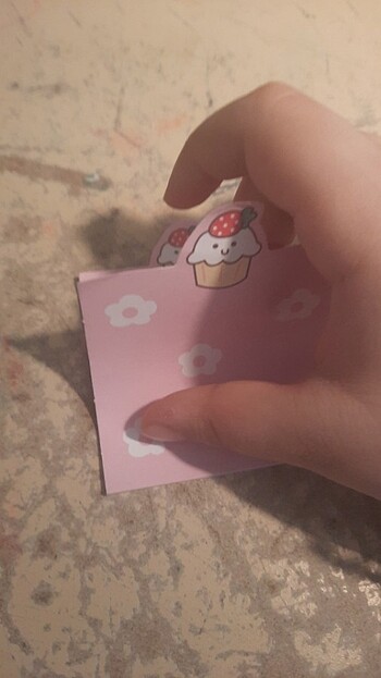  Beden Renk Kawaii not kağıdı