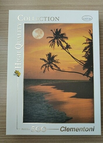 Clementoni 500 parça puzzle 