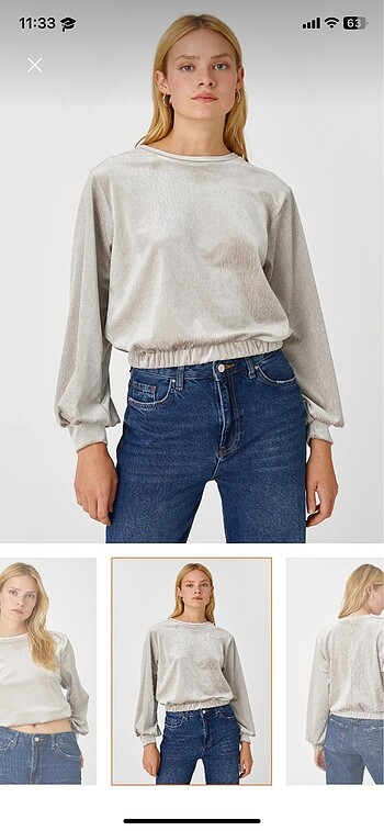 KADİFE BLUZ - Görsel 4