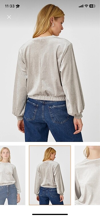 KADİFE BLUZ - Görsel 5