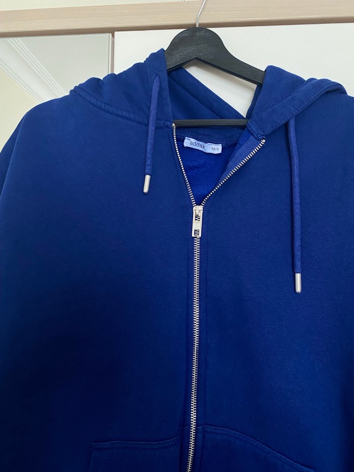 Fermuarlı Sweatshirt - Görsel 2