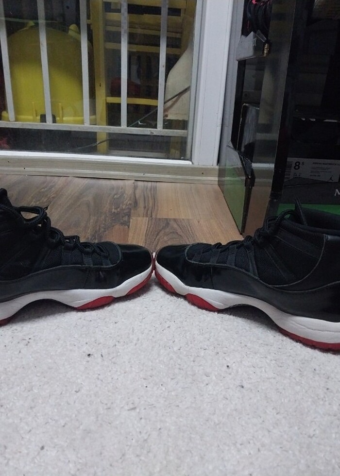 Jordan 11 retro bred - Görsel 5