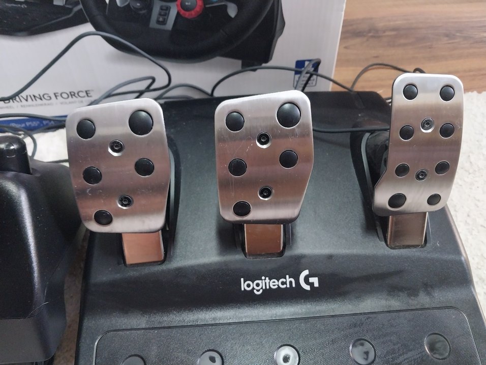 Logitech PlayStation Oyun Direksiyon Seti Mavi - Görsel 3