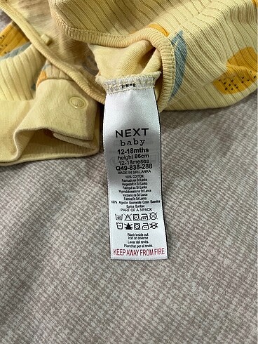 NeXT kız bebek tulum - Görsel 3