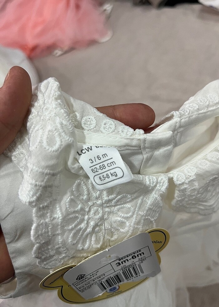 Kız bebek elbise - Görsel 3