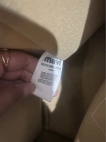  Beden kahverengi Renk Mavi kadın çantası