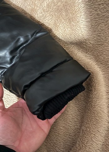 Erkek suni deri mont - Görsel 4