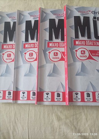 Mikro Öğreten 4 Fasikül Seti
