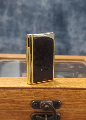 Koyu Altın Renkli Dekoratif Çakmak - Görsel 2