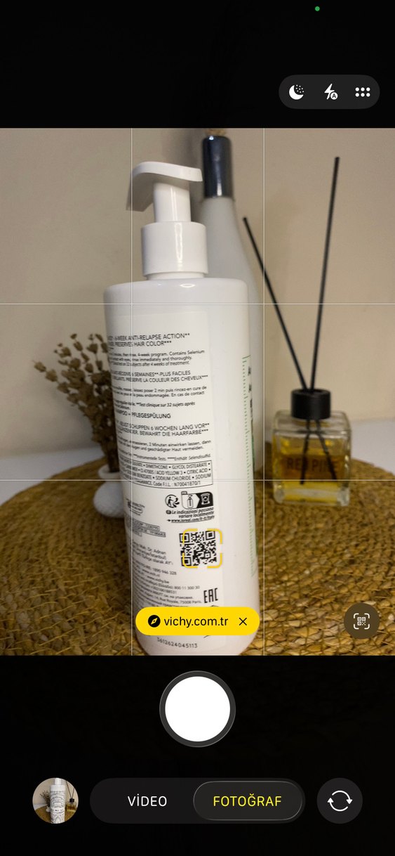 Vichy Dercos 2'si 1 Arada Kepek Şampuanı - Görsel 2