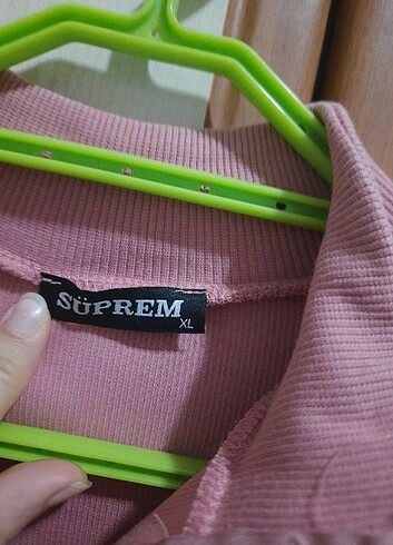 xl Beden Fermuarlı crop hirka