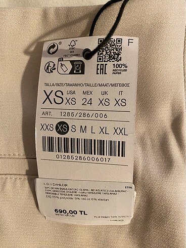 xs Beden STRADIVARIUS ŞORT ETEK