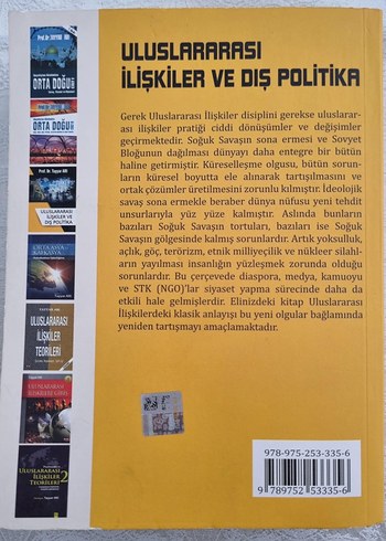 Uluslararası İlişkiler ve Dış Politika - Tayyar Arı 11.Baskı - Görsel 2