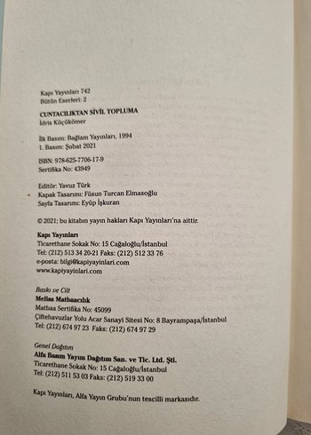 İdris Küçükömer - Cuntacılıktan Sivil Topluma - Görsel 4