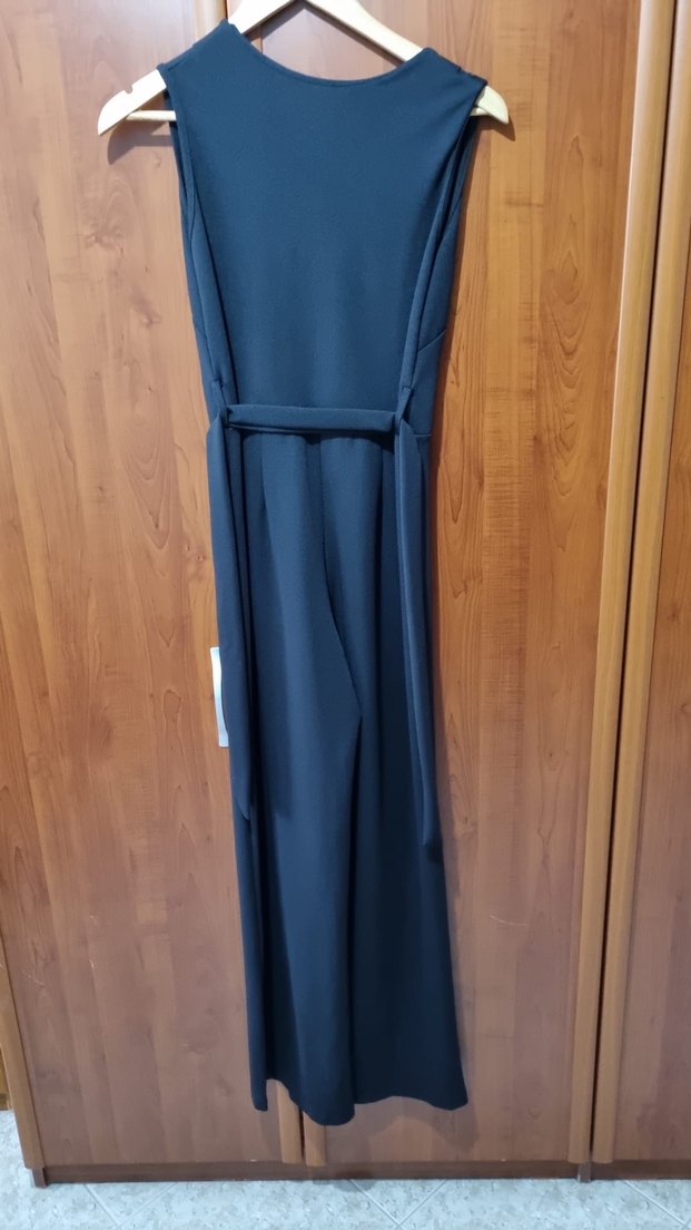 Siyah V Yaka Uzun Tulum - Görsel 2