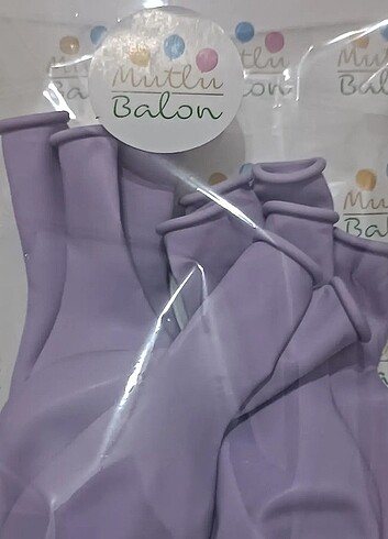  Mutlu Balon Makaron 12 İnç Balon 10 Adet Bulunmaktadır 