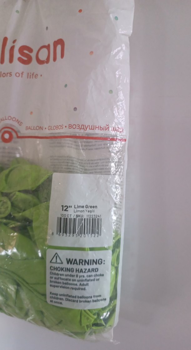 Kalisan Yeşil Pastel Balonlar - Görsel 2