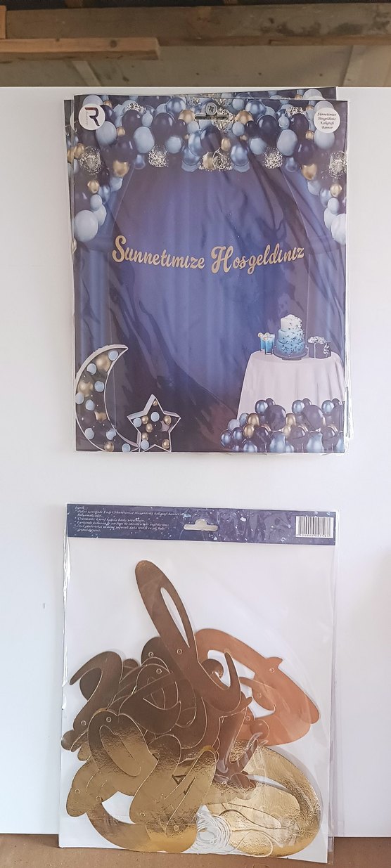 Mavi Sünnet Konuşma Balonları 10'lu - Görsel 3