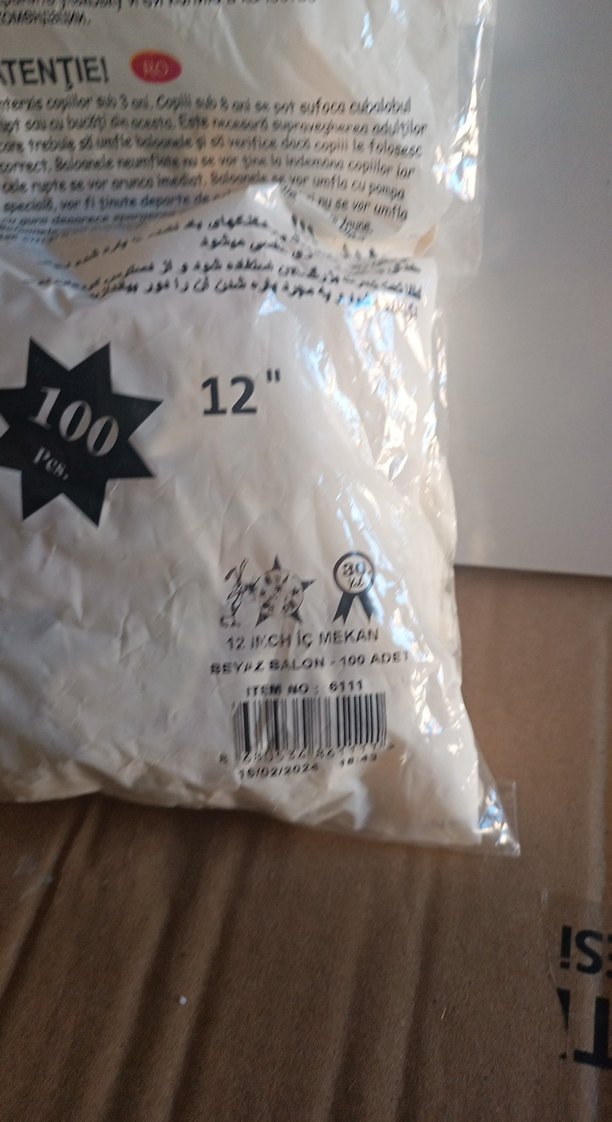 Beyaz Balon Paketi Era Balon - Görsel 2