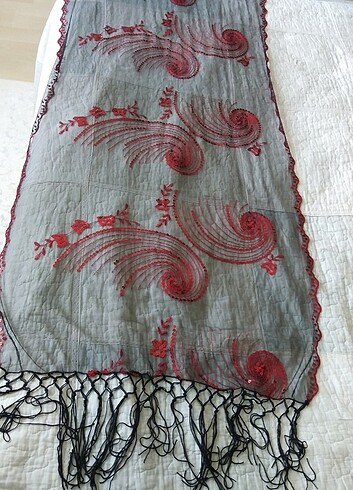 Şal pul işlemeli - Görsel 2