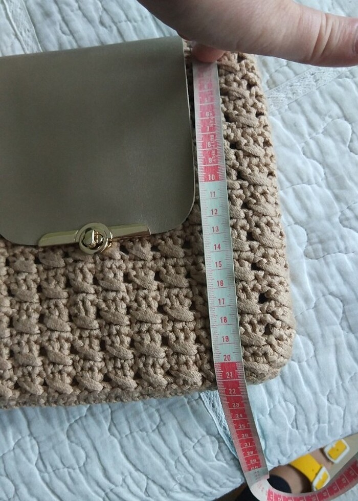 Jüt ipinden çanta  - Görsel 3