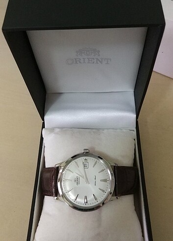 Orjinal sıfır tam otomatik Orient marka erkek saati - Görsel 2