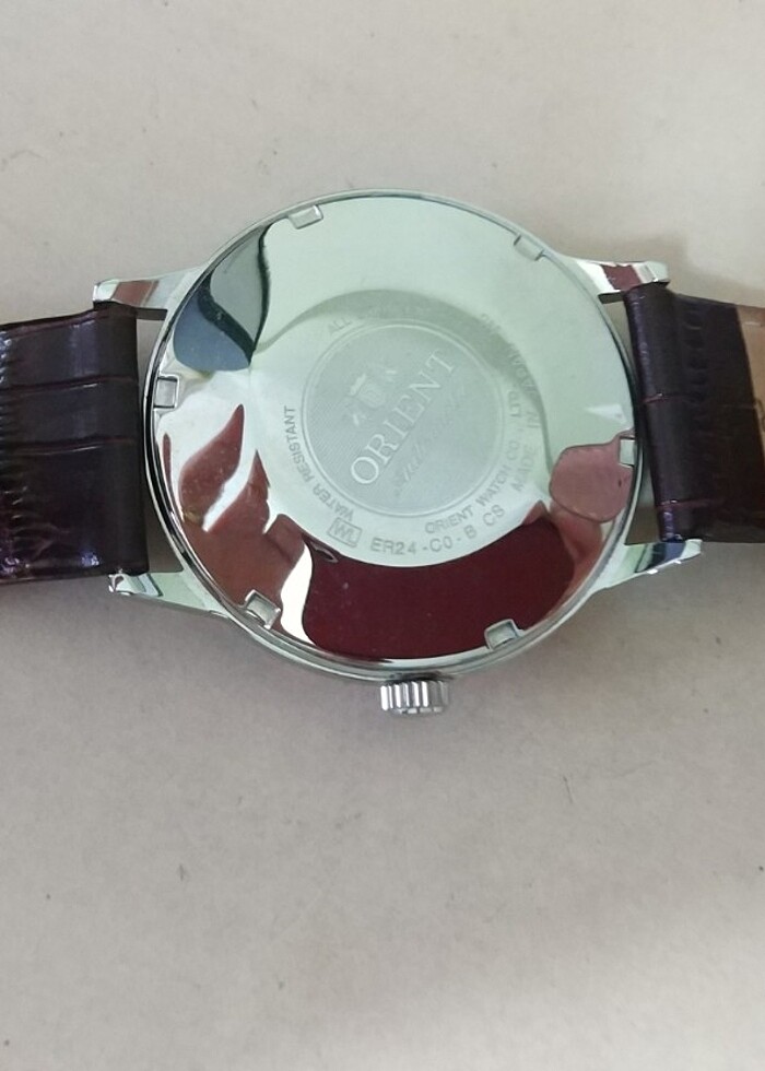 Orjinal sıfır tam otomatik Orient marka erkek saati - Görsel 3