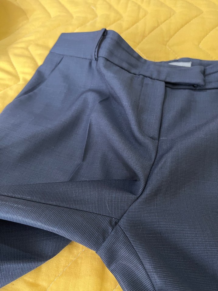 Lacivert Beymen business Kadın Kumaş Pantolon - Görsel 3