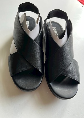 Camper balloon model Siyah Kadın Dolgu Topuklu Sandalet38 numara - Görsel 7