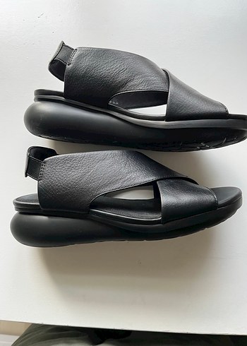 Camper balloon model Siyah Kadın Dolgu Topuklu Sandalet38 numara - Görsel 4