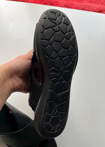 Camper balloon model Siyah Kadın Dolgu Topuklu Sandalet38 numara - Görsel 6