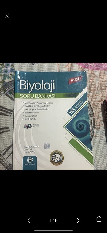 BİLGİ SARMAL TYT AYT BİYOLOJİ
