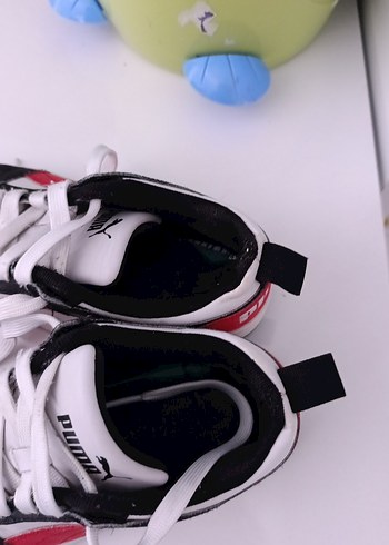 Puma Beyaz Puma Erkek Spor Ayakkabı Bağcıkları