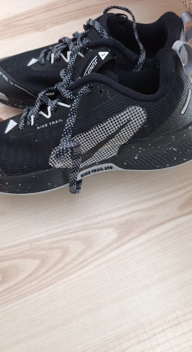 Siyah Erkek Spor Ayakkabı Bağcıkları - Görsel 3