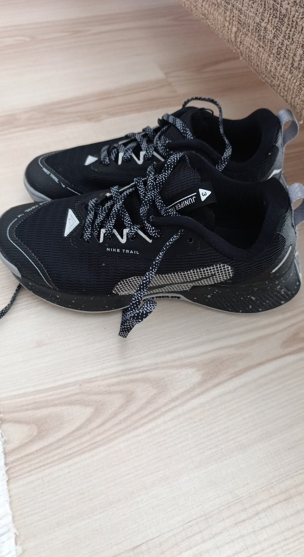 Siyah Erkek Spor Ayakkabı Bağcıkları - Görsel 2